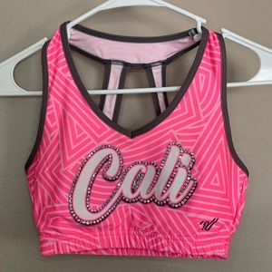 California Allstars Cheer Set CA Cali Bra